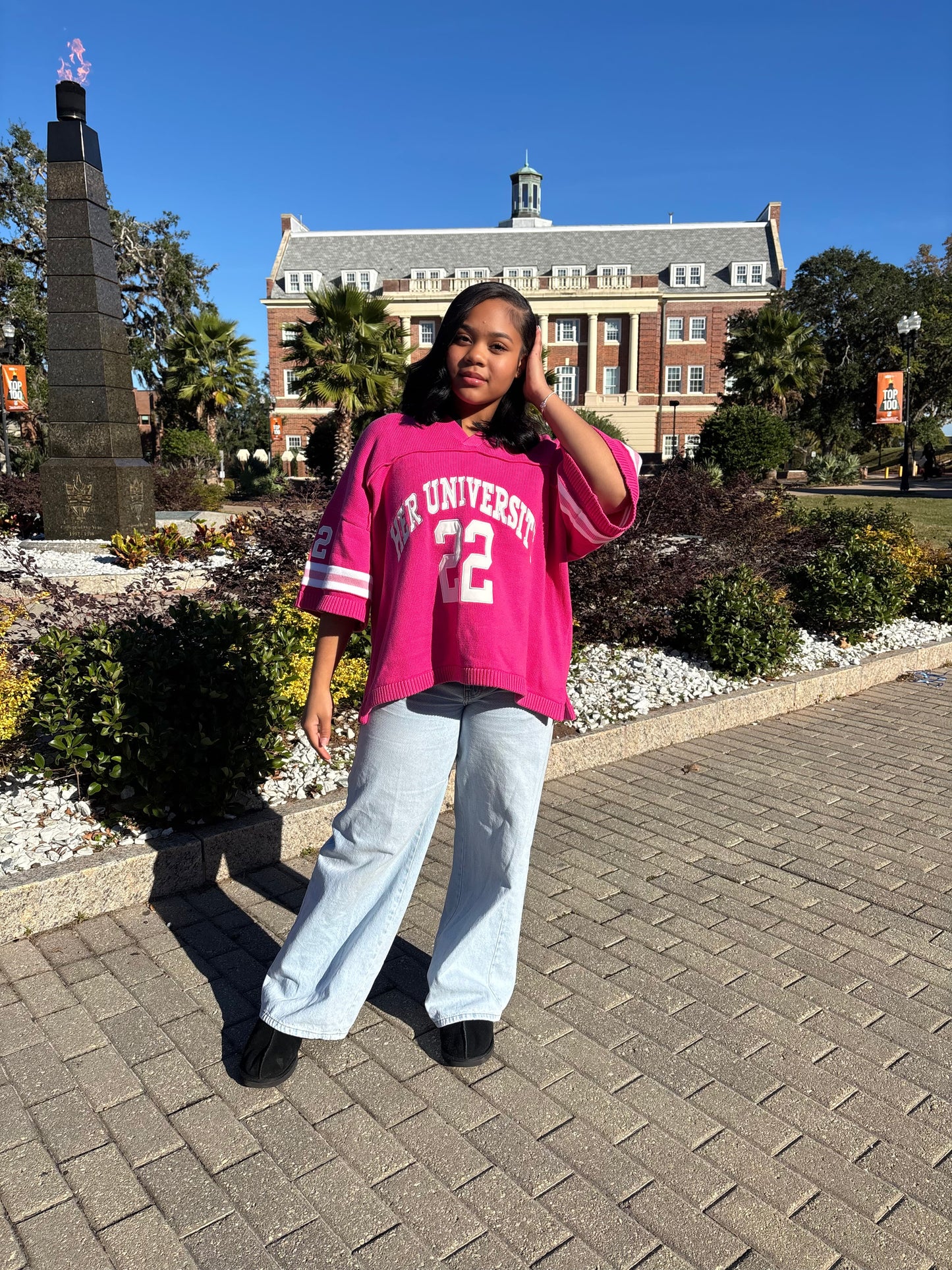 HER Journey His Will Knitted Jersey