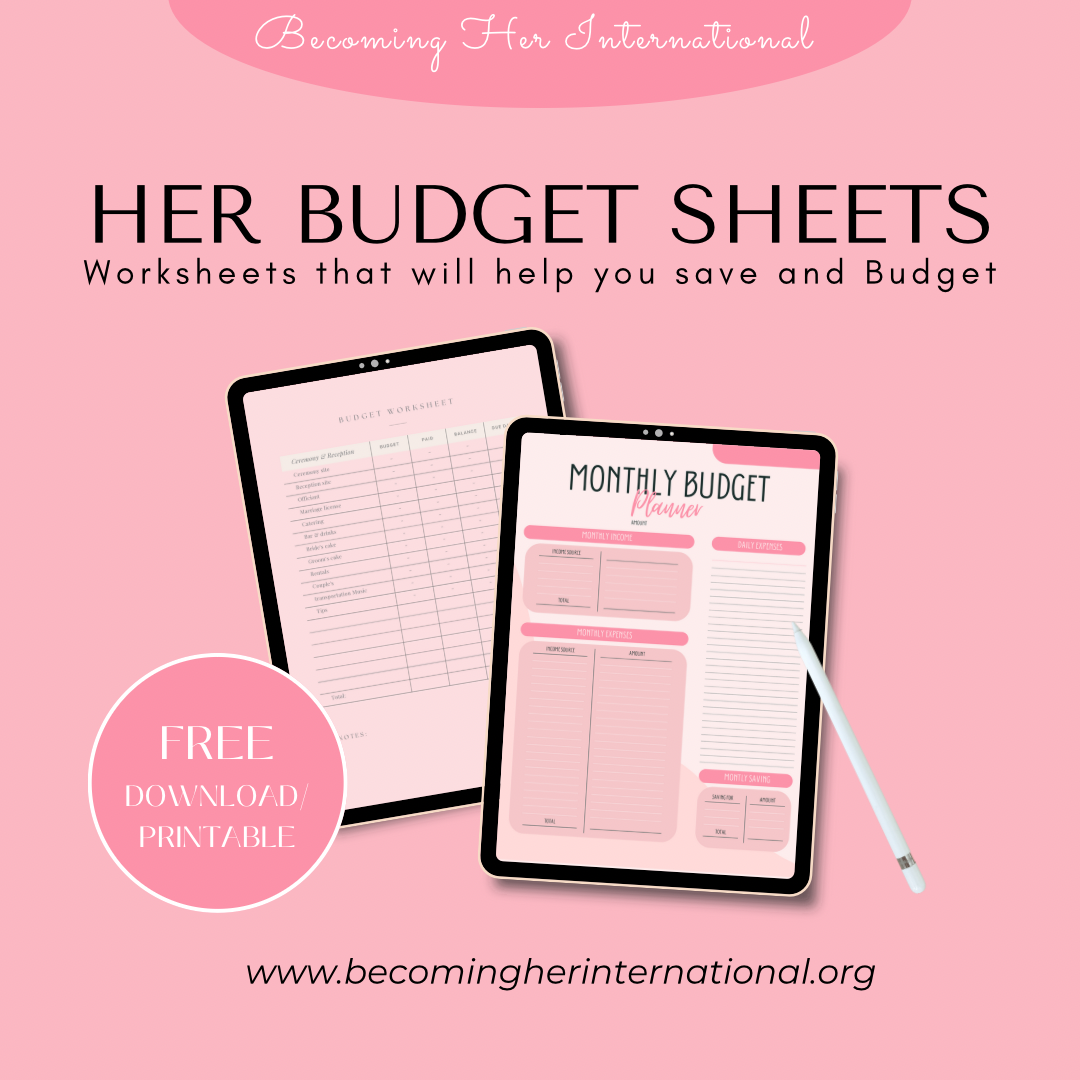 HER Budget Sheets