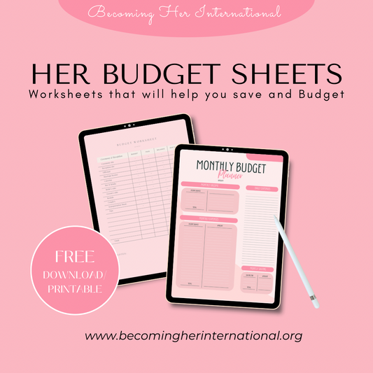 HER Budget Sheets